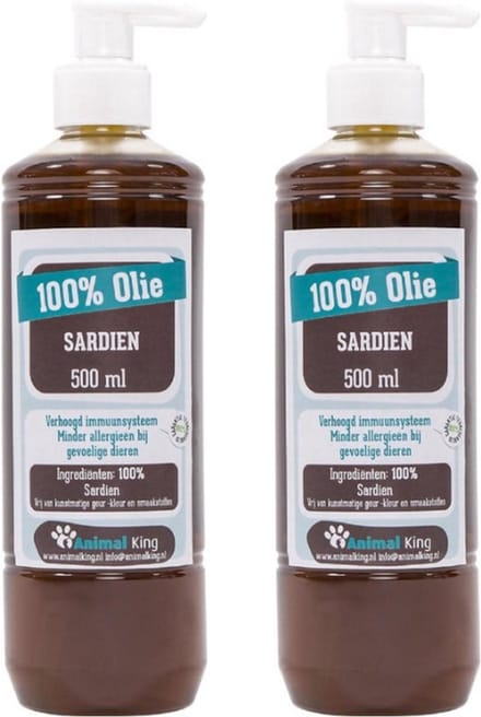 Sardienolie-2x500ml-Animal King