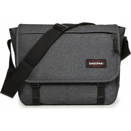 Eastpak DELEGATE + Shoudertas, 17 inch laptopvak - Black Denim