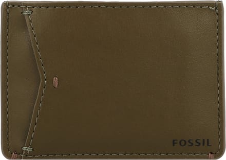 FOSSIL Kaarthouder Joshua Vegan Cactus Card Case Green Moss Groene