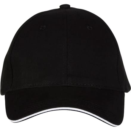6-panel pet Black & Match