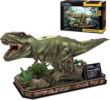 3D Puzzel Tyrannosaurus Rex Dinosaurus Model Bouwpakket voor Kinderen