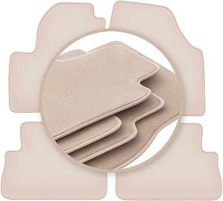 PREMIUM beige vloermatten voor: Land Rover Freelander II SUV 2006-2014