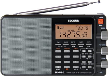 Tecsun PL-880 wereld ontvanger
