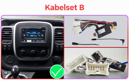 Iso kabelset met canbus decoder voor Carplay en Android autoradio | Geschikt voor o.a. Opel Vivaro, Movano, Renault Trafic, Master, twingo, | kabel adaptor stekker connector aansluiting | 2009 2010 2011 2012 2013 2014 - 2016 2017 2018 2019 2020 2021