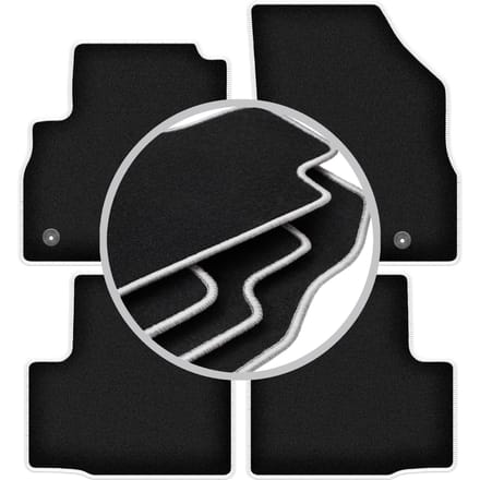 CARLUX-SILVER automatten voor: Opel Astra K sedan, hatchback, stationwagen (2015-)