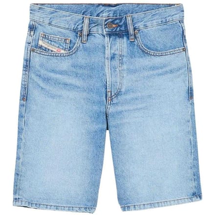 Diesel Heren Denim Slim Shorts (Blauw)