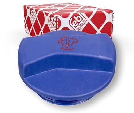 Radiatorafsluitdeksel voor koelercompensatiecontainer - Blauw, 1 stuk