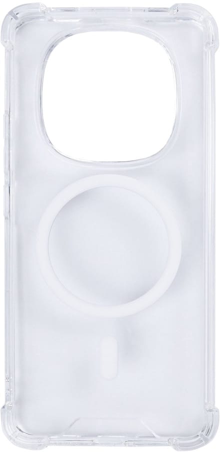 Rixus Anti-Burst Case With MagSafe For Samsung Galaxy S25 FE Transparent