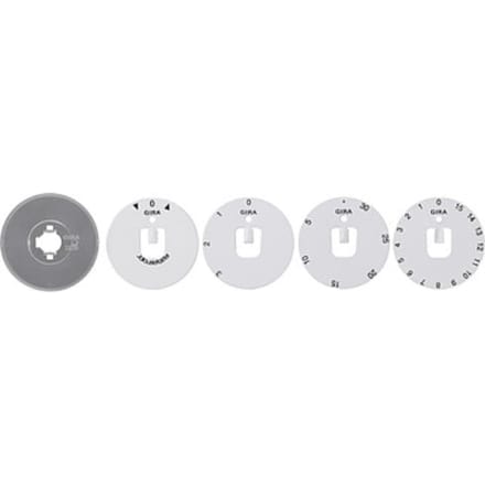 Gira Set Symboolschijven Draaiknop Accessoires - 818300