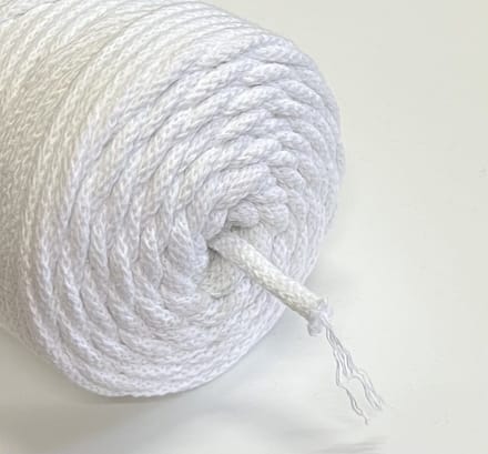 ColiNea - Touw - katoenen - koord - Katoenkoord - macramé - 5 mm x 200 m - wit