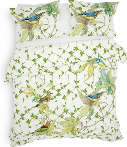 Heckett & Lane Gilbert Dekbedovertrek - Lits-jumeaux - 240x200/220 cm - White