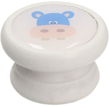 Gamet - Meubelknop - Wit Mat - Hippo