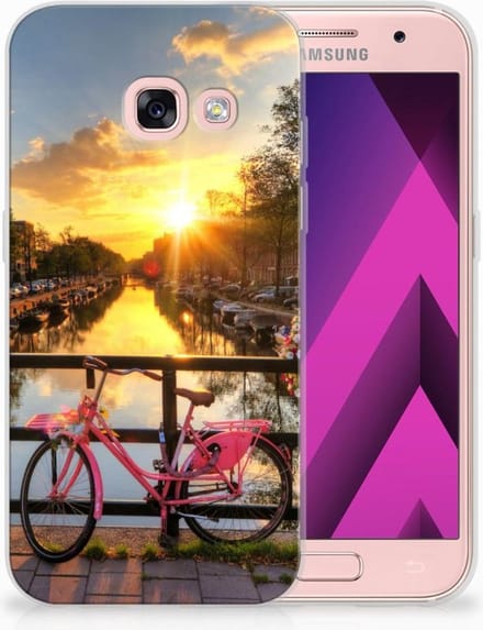 Samsung Galaxy A3 2017 Siliconen Back Cover Amsterdamse Grachten