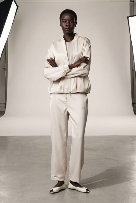 Sebastian saten pants | Perla - Perla / M