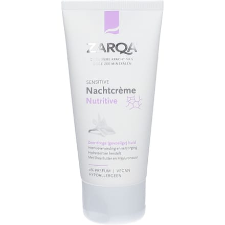 ZARQA Nachtcrème Nutritive - 50 ml - Hypoallergeen