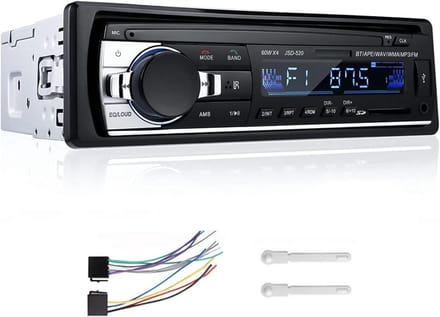 1 Din Autoradio Bluetooth MP3 USB SD AUX FM Speler met Afstandsbediening