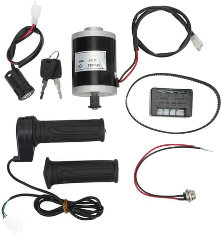 VT Goods - Elektrische Motor Controller - 24V 100W - Hoge conversie-efficiëntie - Compact formaat - Voor elektrische scooters - Ideaal voor fietsen ..