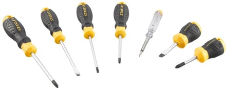 Stanley 6-delig CUSHION GRIP™ Schroevendraaierset PH / SL / Spanningszoeker - STHT16166-0