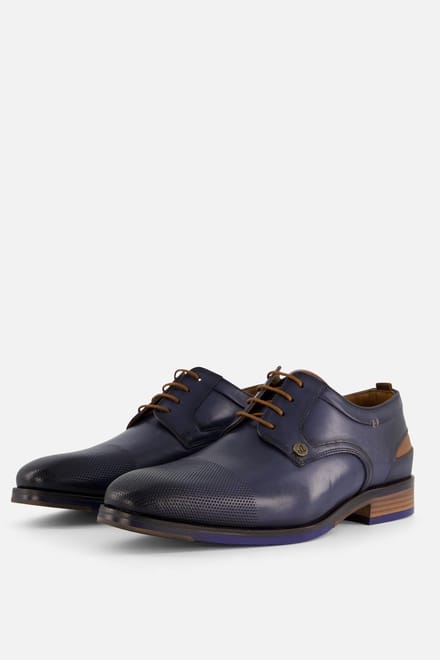 Australian Australian Clayton Veterschoenen blauw Leer