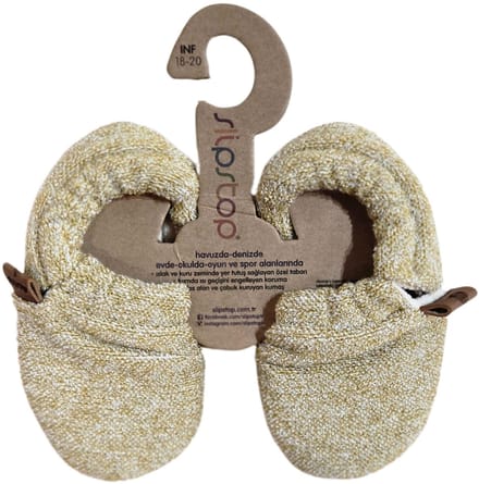 Slipstop Mustard Bootie Sloffen Junior