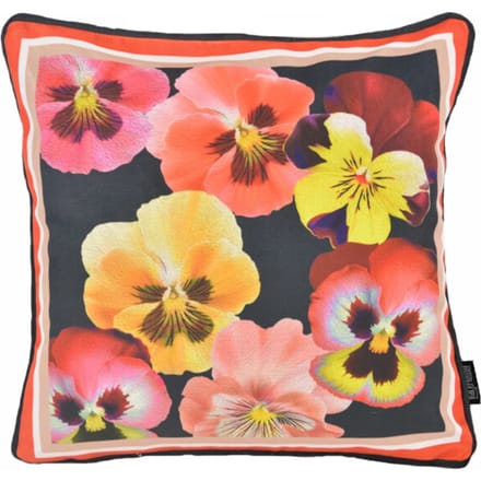 Gek op kussens! Sierkussen velvet flores | 45 x 45 cm | polyester
