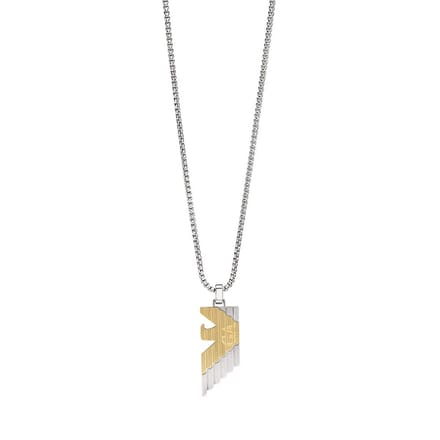 Emporio Armani EGS3073040 Heren Collier - Zilverkleurig