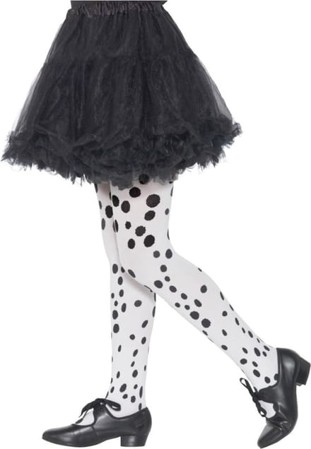 Smiffys - Dalmatian Kinder panty - Wit/Wit