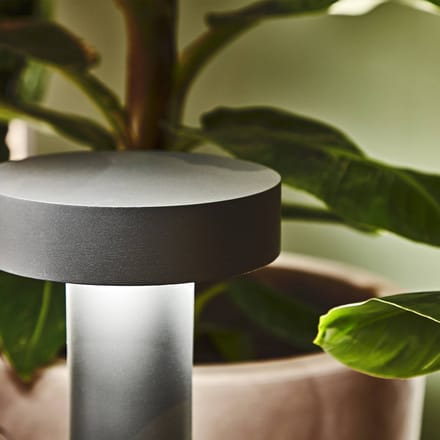 IDEAL LUX Tuinpadverlichting Tesla antraciet, aluminium, hoogte 60 cm