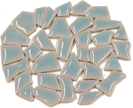 Colourful Mosaics mozaïek speelgoed Flip Mini Uni ijsblauw 100 gram.