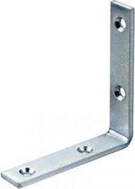WAELBERS drempelhoek | 120 x 120 x 20 mm | 5 mm dik | verzinkt