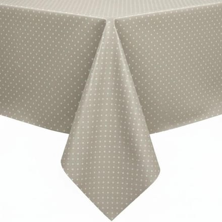 Protecttable - Tafelzeil Stipjes Beige 140x250cm - Tafelkleed Afwasbaar - Kunststof