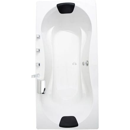 Caribia Trento bathtub 190 x 90 cm without apron 80927