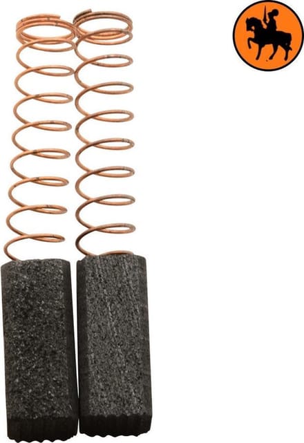 Koolborstelset voor Casals Schuurmachine VT502 - 6,4x6,4x15mm