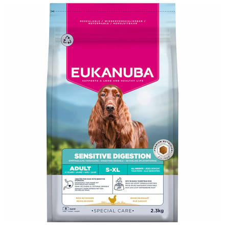 Eukanuba Special Care Sensitive Digestion Adult - Dubbelpak: 2 x 2,3 kg