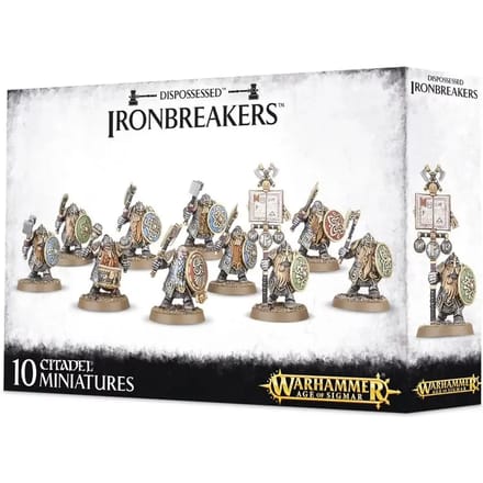 Figurine Games Workshop Warhammer AoS - Nain Brise-fer / Dracs de Fer