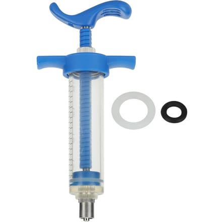 Plastic Stalen Spuit Dierlijke Injector Spuit Accessoires Dierlijke Verpleegapparatuur20ML Plastic white