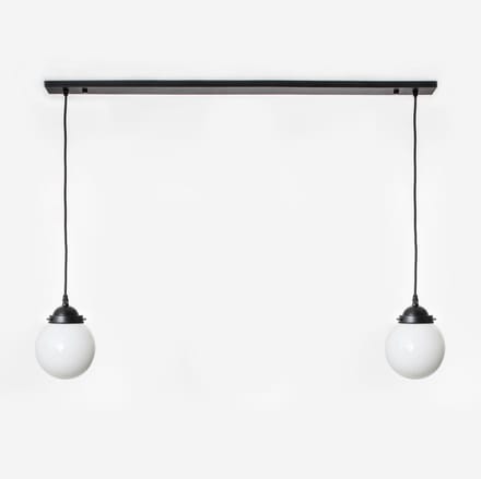 2 x Bol 15 lampen aan plafondbalk Moonlight - Art Deco Trade