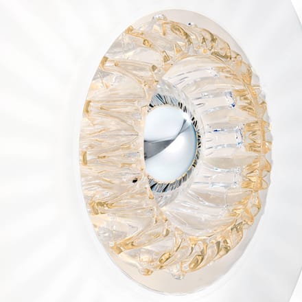 DESIGN BY US Wandlamp New Wave Optic XL, opaalwit, Eyeball, stekker