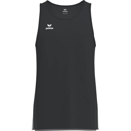 Erima T&F Wings Singlet Heren - Zwart / Wit | Maat: M