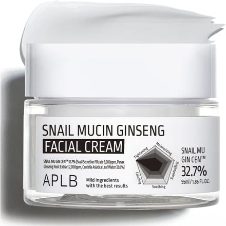 APLB Slakkenslijm Ginseng Gezichtscrème 55ml #55ml 1PCS white