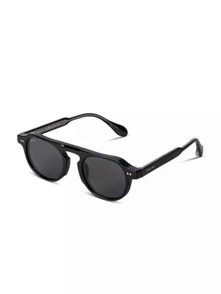 Herling - Auden Sun - Zonnebril - Infinity Black - Unisex - UV400-bescherming - Inclusief Luxe Etui