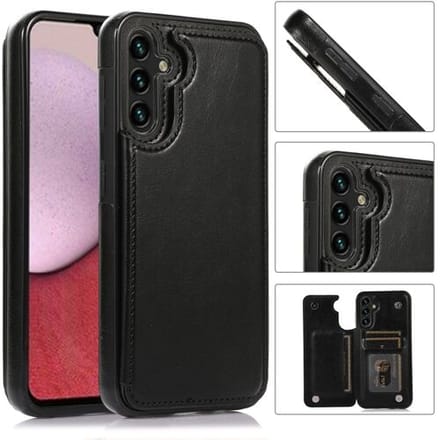 ShieldCase wallet case – geschikt voor Samsung Galaxy A54 5G – zwart