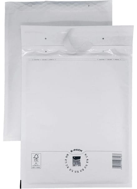 Heykapak - Bubbel Envelop H18 - Wit - 290x370mm - 100stuks