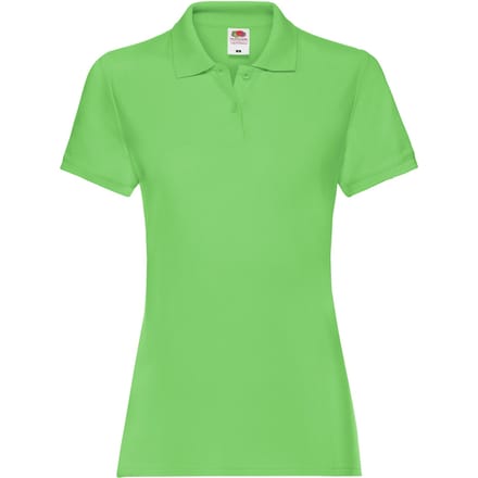 Fruit of the Loom Dames/dames Premium Poloshirt (Kalk)