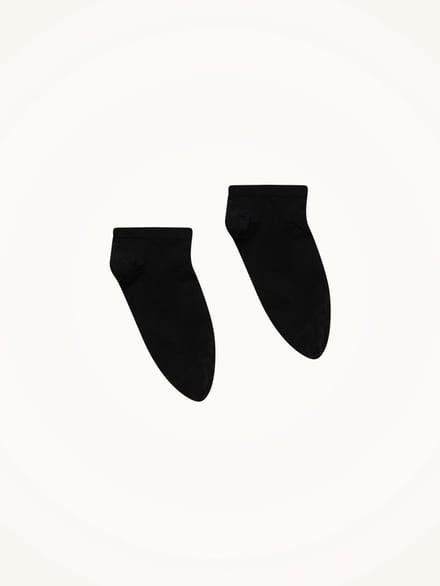 Sneaker Cotton Socks - black