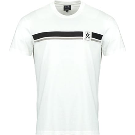 Armani Exchange XM001792 t-shirt gebroken wit / offwhite, S