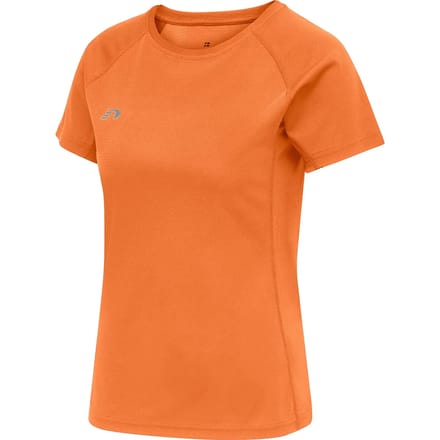 Newline Core Running Shirt Dames - oranje - maat S