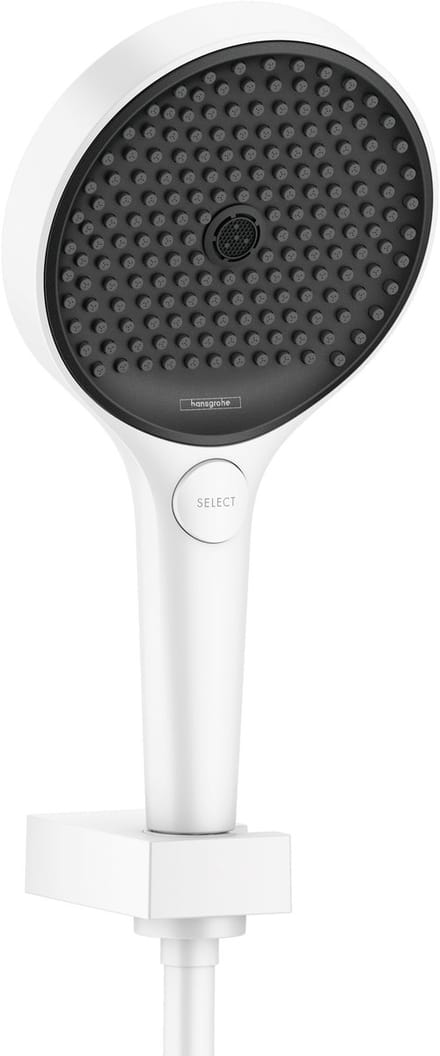 hansgrohe Rainfinity PowderRain douchehouderset 130 3jet met doucheslang 125 cm mat wit