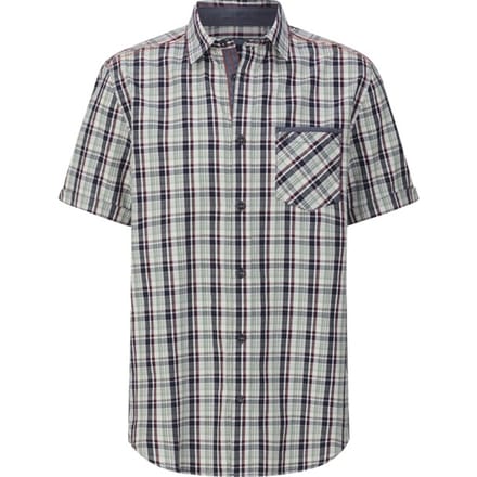 Babista herren Overhemd Met Korte Mouwen - 39/40 - wit - Plus Size