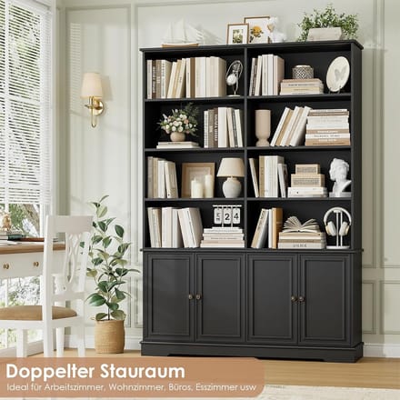 Luxe Boekenkast – 120x27x185 cm – Industrohome